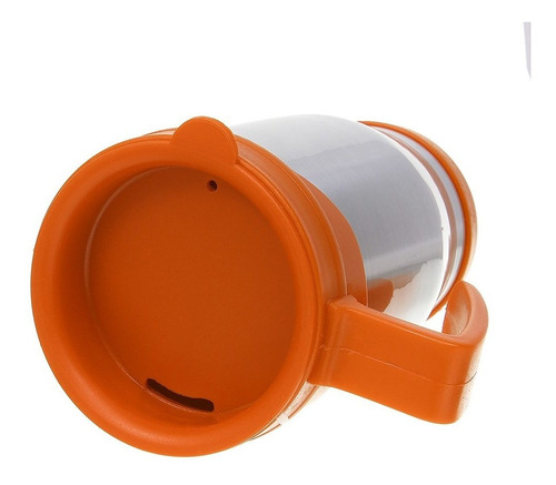 Imagem 2 de 2 de Caneca Semi Térmica Laranja Revestida Em Alumínio Rodeo West