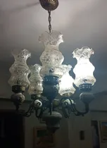 Comprar 3 Lamparas Antiguas Capodimonte Elegante, Decorativa 5 Luces