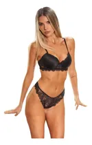 Comprar Conjunto Taza Soft Encaje Con Colaless De Encaje