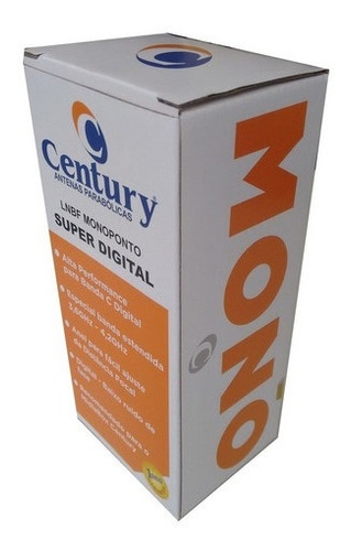 Receptor Digital Midiabox B4 Century + Lnbf Monoponto Capa