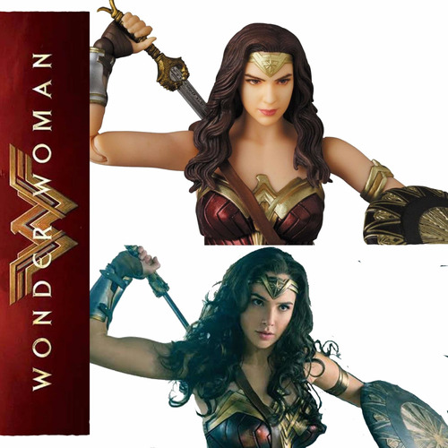 Wonder Woman Mafex Medicom Primera Pelicula Dc Universe