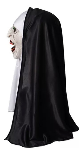 Máscara Terror La Monja The Nun Con Velo De Latex Halloween