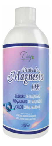 Citrato De Magnesio Natural - mL a $93