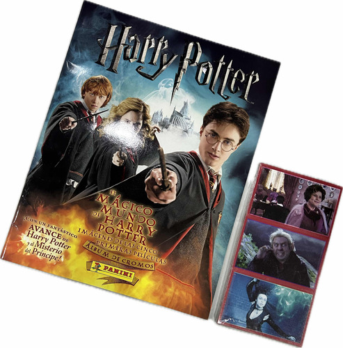 Álbum Harry Potter El Mundo Mágico + Todas Las Láminas