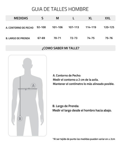 Imagen 2 de 4 de Chomba Hombre Pique Trabajo Textura Algodón - Mauro Sergio