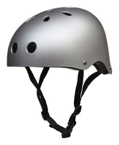 Casco Plateado Ultra Liviano, Bicicleta, Deportes Extremos