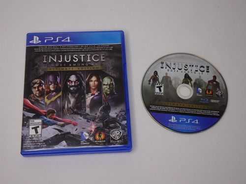 Injustice Gods Among Us Ultimate Edition Ps4 Usado Msi (Usado)