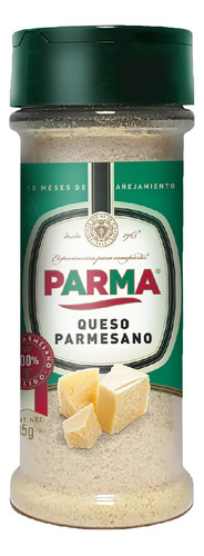 Sazonador Queso Parmesano Molido Parma 85 Gr, 100% Leche