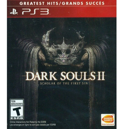 Dark Souls Ii Scholar Of The First Sin Ps3 Hits (d3 Gamers)