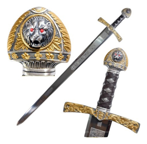 Espada Medieval Cruzada Ricardo Coração De Leão Marto Toledo