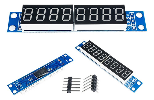 4 X Módulo Display 8 Digitos De 7 Segmentos Max7219