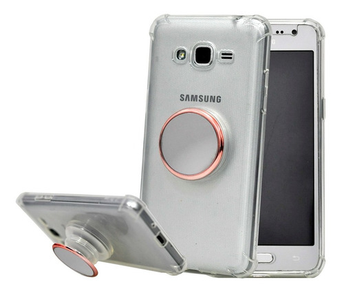 Funda Bumper Clear Socket Para Samsung A8 2018