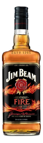 Whisky Fire Jim Beam 1l