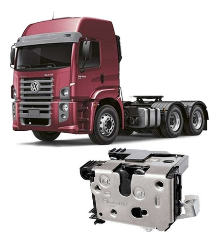 Fechadura Trava Porta Esquerda Vw Constellation Ou 2r2837013