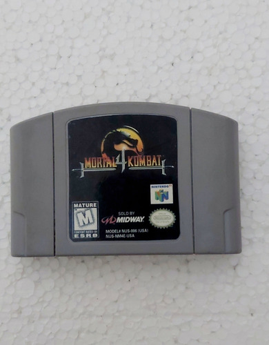 Mortal Kombat 4 Para Nintendo 64 (Usado)