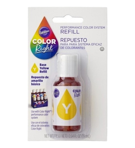 Color Right Comestible Wilton Super Oferta 4 Únicos Tonos