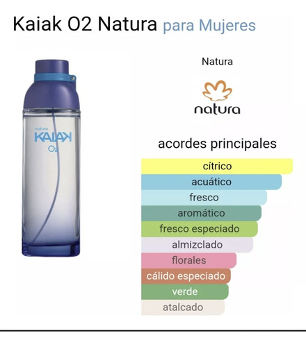 Kaiak Eau De Toilette Femenino O2 Natura 100 Ml