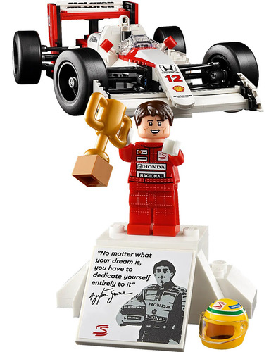 Lego Icons Mclaren Mp4/4 Y Ayrton Senna 10330 - 693pz Cantidad De Piezas 693