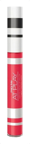 Labial Mary Kay Liquid Lipstick At Play color neon nectarine mate