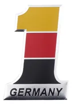 Comprar Emblema Sticker Adhesivo Aluminio Alemania Auto Moto