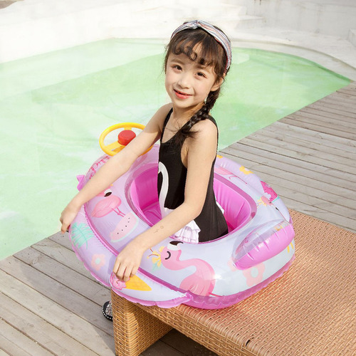 Flotador Inflable Con Volante Para Bebé