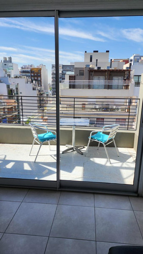 Departamento Con Terraza Propia! Se Alquila Con Muebles