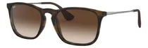Comprar Lentes De Sol Rb4187 Chris 865\u002F13 - Talle M Estándar Carey Marrón Claro Marrón Claro Marrón Claro