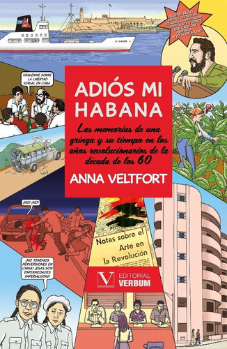 Adiós Mi Habana (rústica), De Anna Veltfort. Editorial Verbum, Tapa Blanda, Edición 1 En Español, 2019