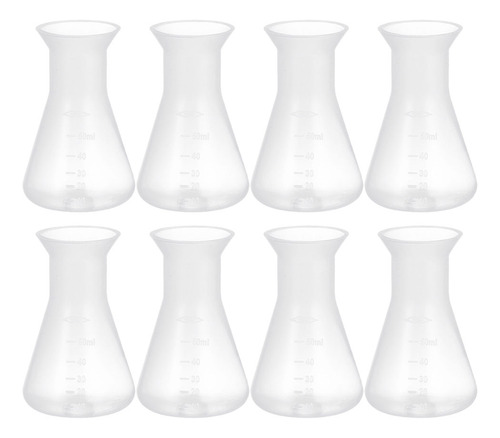 Frasco De Laboratorio Para Química, 8 Unidades