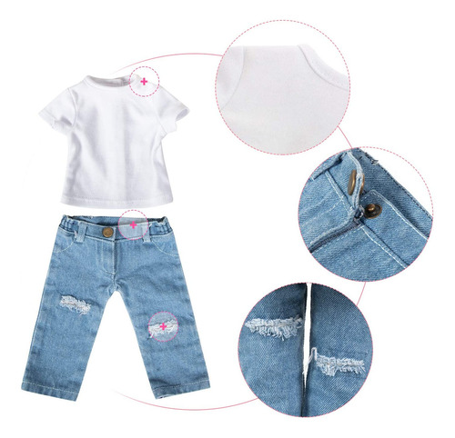 Rakki Dolli - Juego De Ropa De Muñeca Hecha A Mano A La Moda