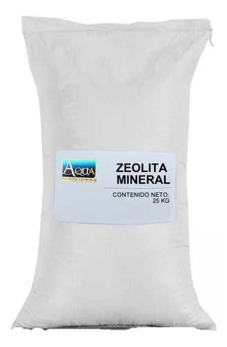 Zeolita Mineral Para Filtro De Alberca 25 Kg Aqua Productos