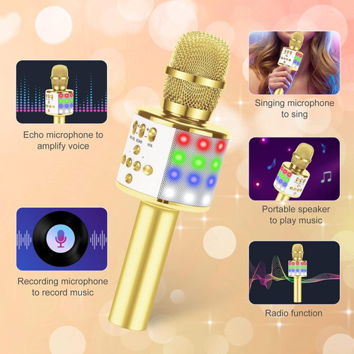 Micrófono, Micrófono Que Cambia De Voz Para Niños, Dúo, Cant