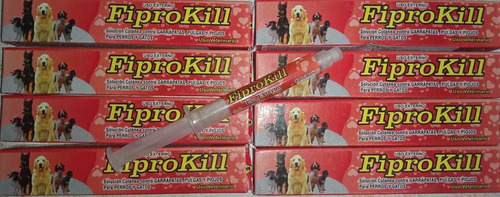 Antipulgas Y Antigarrapatas Pipeta Fiprokill Hasta 20kg