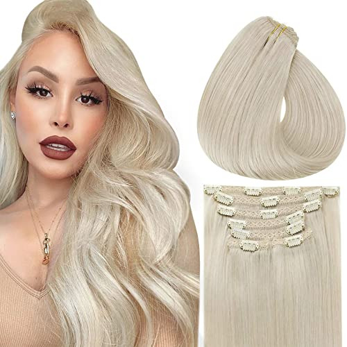 Vivien Rubia Real Humanos Extensiones De Pelo Clip En 1bkpr