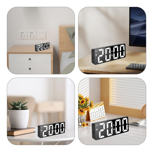 Reloj Despertador Digital Reloj Digital Para Escritorio Relo