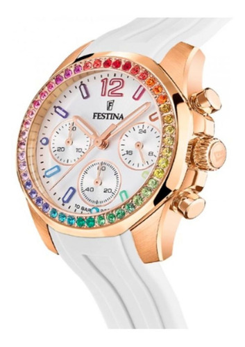 Reloj Festina F20611/2 Blanco Mujer