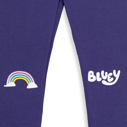 Set De Ropa Bluey And Bingo Para Niñas Pequeñas, Leggings, C