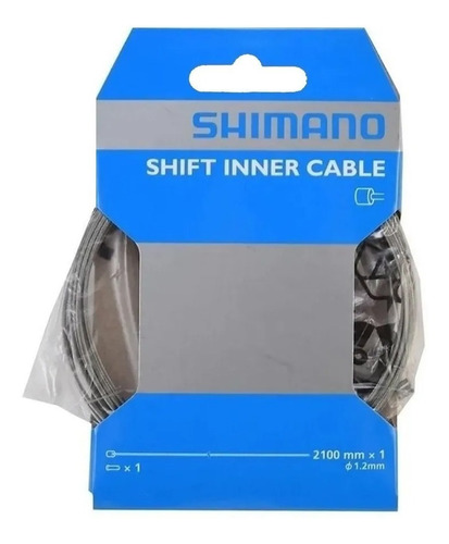 Cabo Aço Shimano Cambio Marcha 2100mm Traseiro Ou Dianteiro