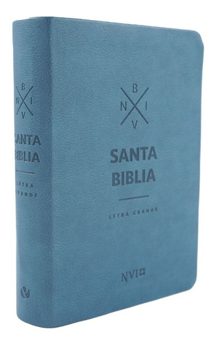 Biblia Nvi Letra Grande Azul