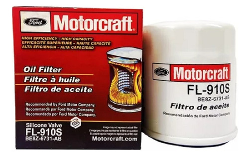 Filtro  Aceite Motor Fl-910s Ecosport Focus Ranger 2.0 