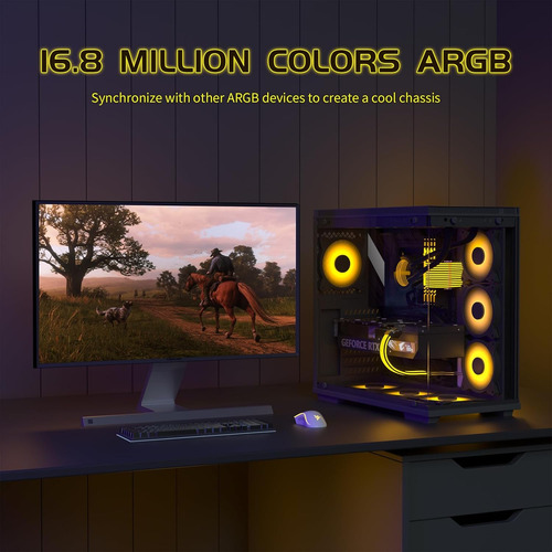 Cable Rgb Sirlyr De 24 Pines, Extensiones De Cables Rgb Psu,