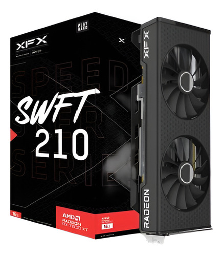 Tarjeta De Video Xfx Amd Rx 7800xt 16gb Radeon Rx-78tswftfp