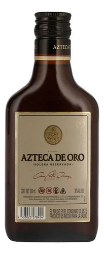 Pack De 6 Brandy Azteca De Oro 200 Ml