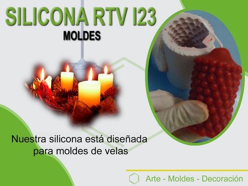 Imagen 2 de 3 de Silicona O Caucho Para Hacer Moldes - Rtv I23