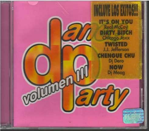 Cd - Dance Party Vol 3 - Original Y Sellado