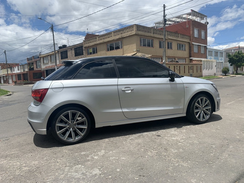 Audi A1 Motor 1.4 Turbo 2014 Plata/negro Coupé S-line