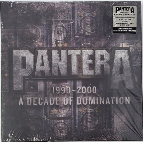 Pantera 1990-2000 A Decade Of Domination 2lp Vinilo Nuevo