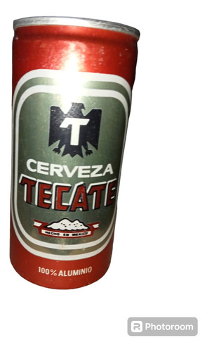 Lata De Cerveza Tecate Vintage 1980 (Usado)