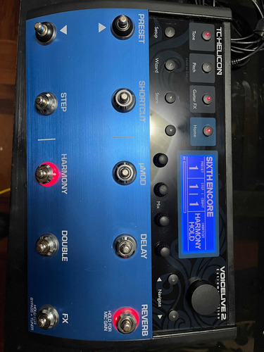 Tc Helicon Voicelive 2 Extreme Pedal De Efectos Y Armonía (Usado)