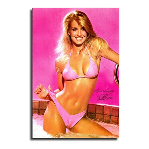 Póster Decorativo De Actriz Heather   Sexy Bikini, Pin...